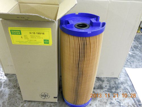 MANN FILTER EDM H 15 190 / 16 special version agie no. 618377.6