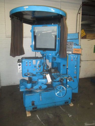 Wasino optical profile grinder, gls 125a - variable speed, dro, well equipped! for sale