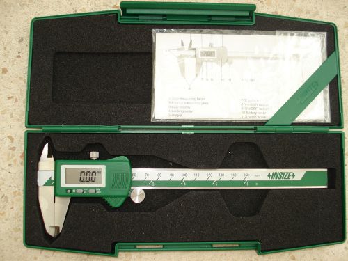 stainless steel digital caliper 150mm with cower  INSIZE