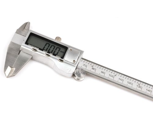 6&#039;&#039;inch stainless steel electronic digital vernier caliper gauge micrometer hot for sale
