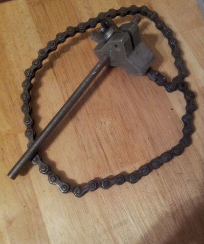 BLOHM Shaft Alignment V-BLOCK Chain Clamp made in Texas USA