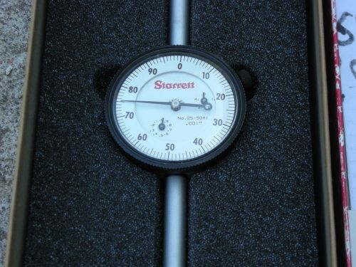 Starrett Dial Indicator Model 25-5041 J