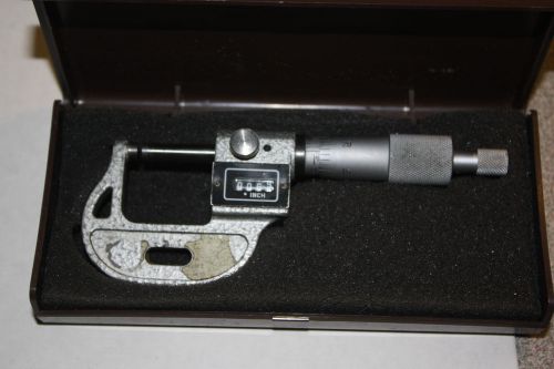 NSK 550-601 digital micrometer, 0.0001&#034; grad