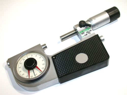 Steinmeyer 25 to 50mm .002mm snap gage metric micrometer 76 0537 054 20 for sale