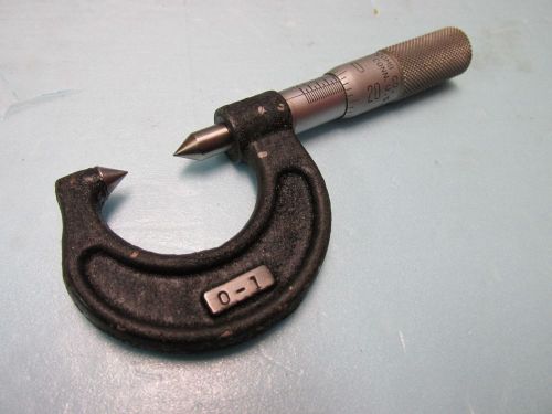 Thread micrometer, 0-1&#034;, usa, used. for sale