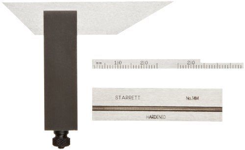 Starrett 14md double steel square w/ hardened, ground head and blade, 50mm sz for sale