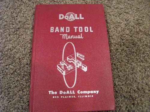 DoALL Band Tool manual