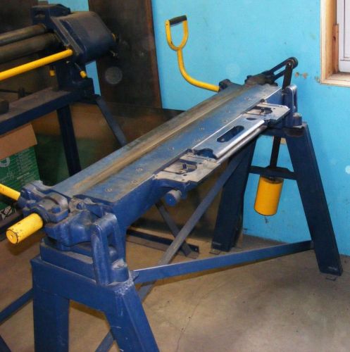 42&#034; sheet metal bar fold brake with stand for sale