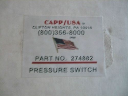 New CAPP 274852 Pressure Switch