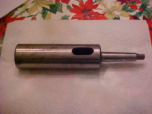 #2 MT TO #4 MT EXTENSION  MT2 SHANK WITH MT4 HOLE MORSE TAPER