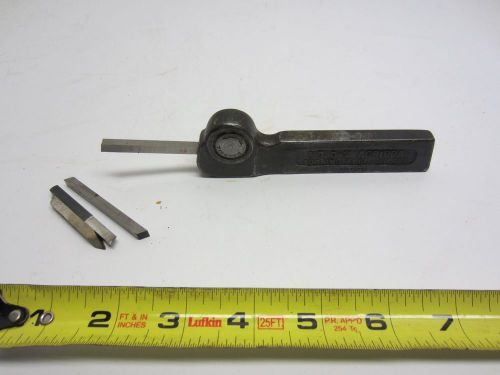 Williams Agrippa No. 0 - S Lathe Turning Tool Holder Straight &amp; 4 Cutting Pieces