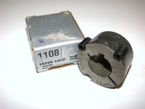 Brand new in box dodge taper lock bushing 3/4&#034; 1108 (3 available) for sale
