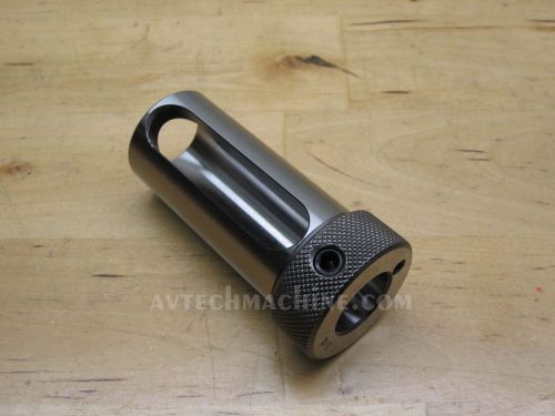 Tool holder bushing with thru coolant 1-1/4&#034; od 3/4&#034; id length 80mm for sale