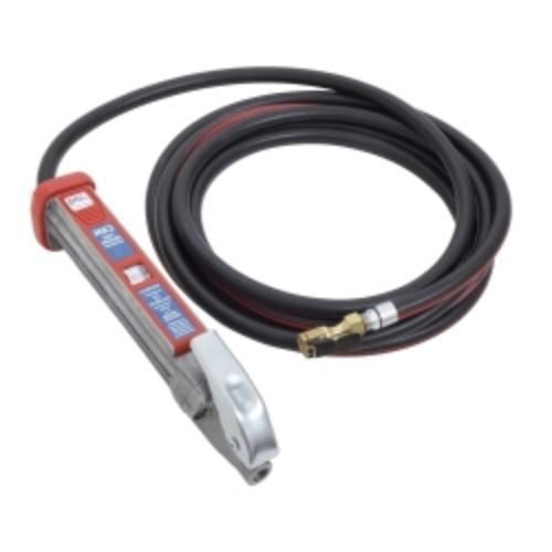 Heavy duty truck tire inflator with 15&#039; hose and single lock on chuck (alg4a093) for sale