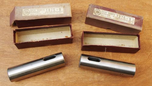 Lot of Two Bison Solid Sockets Hardened 1875-9