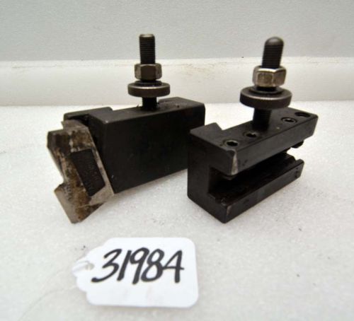 Aloris tool holders bxa 8, bxa 2 (Inv.31984)