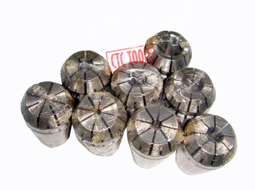 Er16 spring collet set 8 pcs in inch sizes cnc milling lathe tool holding #f59 for sale
