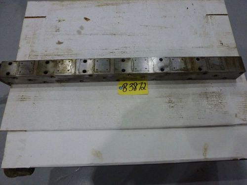 Work Holding Mounting Plates-Steel 37 5/8&#034;x 2 3/4&#034;x 3&#034;