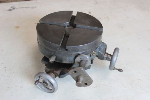 Vintage usa made 8&#034; cross slide rotary table milling fixture palmgren craftsman for sale