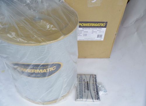 Powermatic 1791086 Filter PMDC-C, 20&#034; 2 Micron Canister Kit