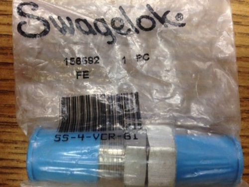 Swagelok ss-4-vcr-61 vcr face seal bulkhead union body for sale