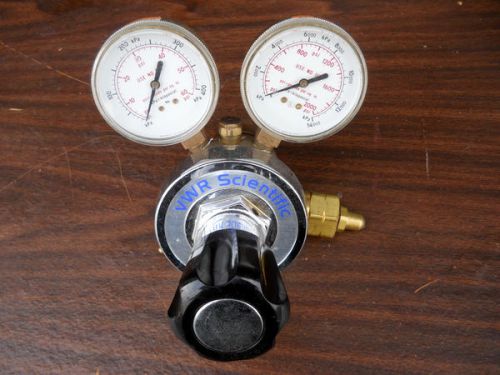 Vwr scientific compressed gas dual gauge regulator 60psi 2000psi draft beer for sale