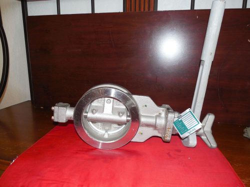 Butterfly valve - nbs 4&#034; (no handle on 8 left) for sale