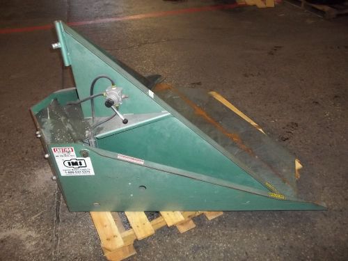 Ims floor tipster pneumatic air gaylord box tipper lift flt1r for sale