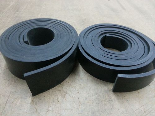 Epdm rubber roll 1/8 thk x 1&#034; wide x10 ft long  60 duro +/-5 for sale