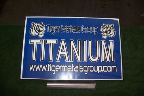 Grade 5 6al-4v titanium solid round bar (1.875&#034; diameter x 4.75&#034; length)  #94 for sale