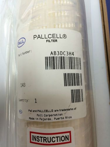 LOT OF 10 PALLCELL FILTERS AB3DC3H4