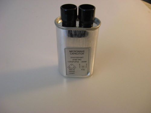 Microwave capacitor, 21h115s105t, 2100 vac, new for sale