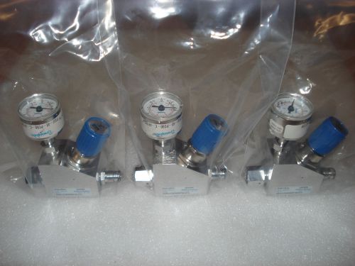 3 parker veriflo division valve p/n 54014501, mod sq2micr0303pfsmifa for sale