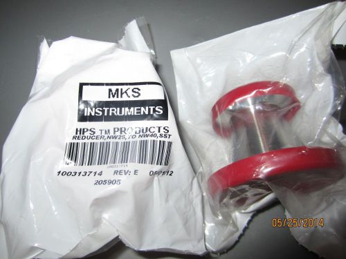 MKS/HPS NW40 X NW25  KF FLANGED REDUCER  #100313714 LOT OF 10