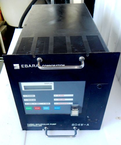 EBARA 804W-A TURBO MOLECULAR PUMP CONTROLLER