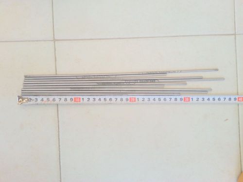 9 pcs  Deloro Stellite  grade one 3.3-  4 mm Welding Rods
