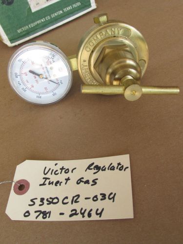 Victor pressure gauge s350cr welding inert gas regulator s350cr-034 0781-2464 for sale