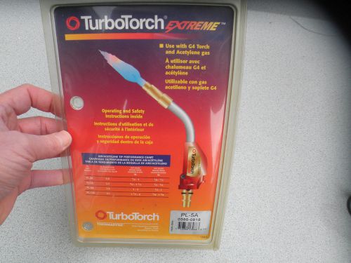 NEW Turbotorch PL-5A Extreme Torch Kit w/ ACETYLENE TIP