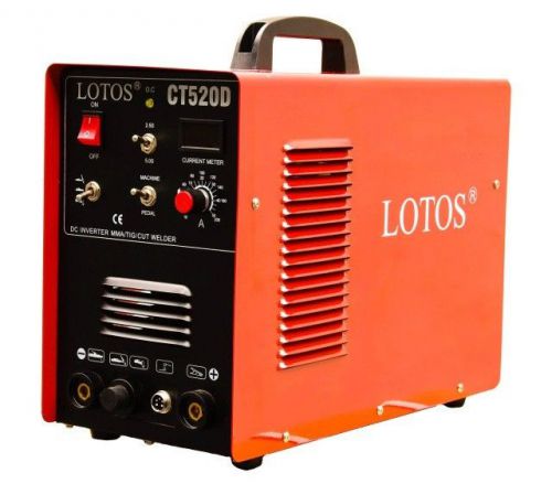 Summer sale lotos ct520d 50a plasma cutter 200a tig welder, stick welder for sale