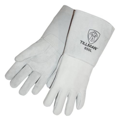 Tillman 650 Top Grain Cowhide Cotton/Foam Lined Welding Gloves, Medium