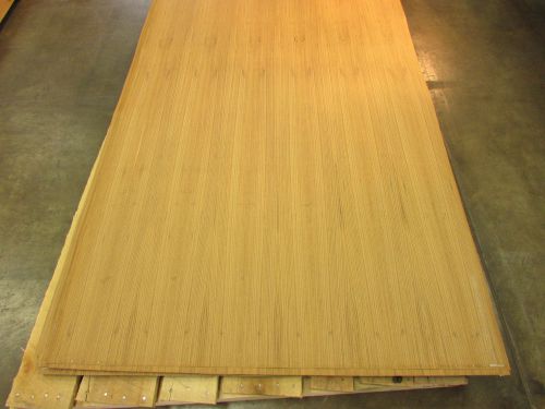 Wood Veneer Mozambique 48x98 4pcs Your Choice 10mil Paper backed&#034;EXOTIC&#034; Box 1