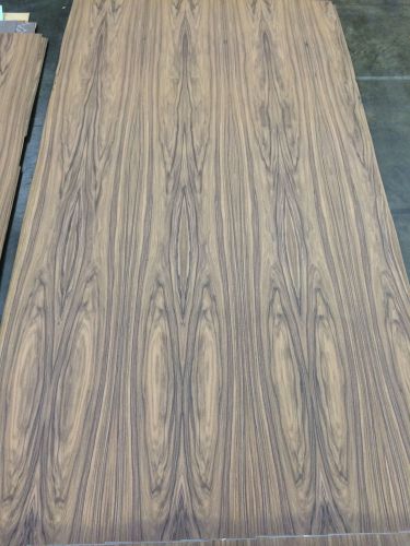 Wood Veneer Rosewood 48x90 1pc total 10mil glue paper backer &#034;EXOTIC&#034; Skid 548