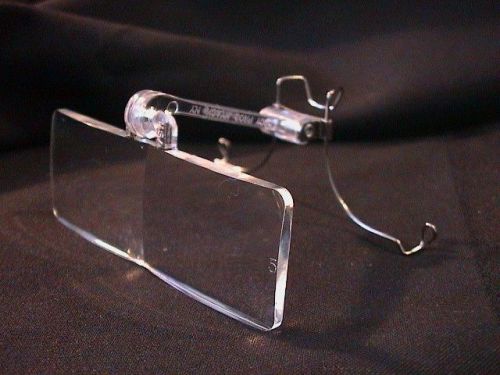 Optic aid spring clip on 10 diopter made in america!!!  4 inch working distance for sale