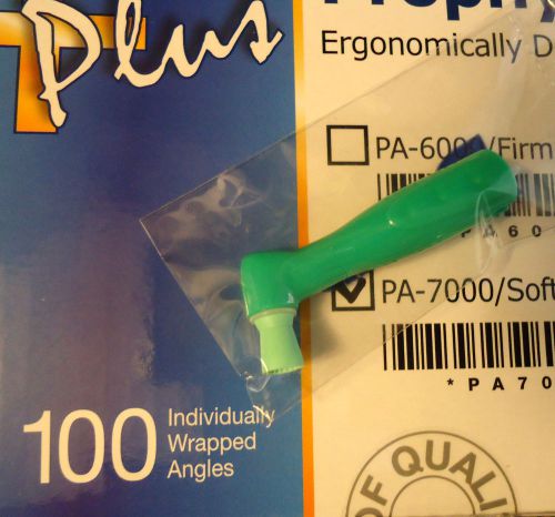 Disposable Prophy Angles Soft Cup Green (100)  NewFlared Design Intro Sale Price