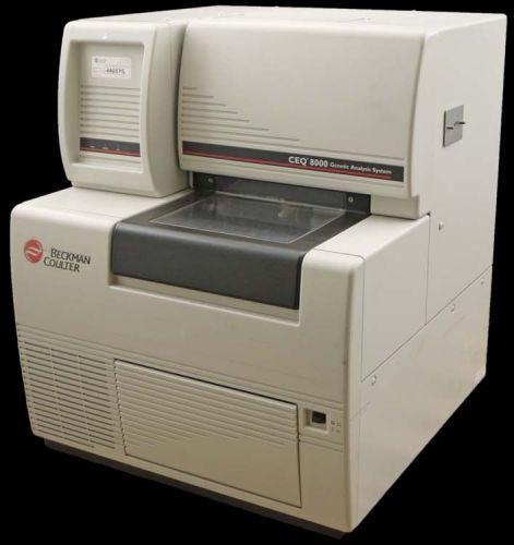 Beckman coulter ceq 8000 lab genetic analysis dna sequencing detection system for sale