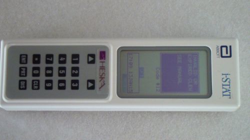 Abbott  i-STAT Portable Clinical Analyzer None Working AS IS SN# 48578