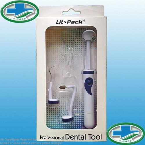 Lit-Pack 3 in 1 LED Professional Dental Oral Kits Dental Autoclave Mirror Pick !