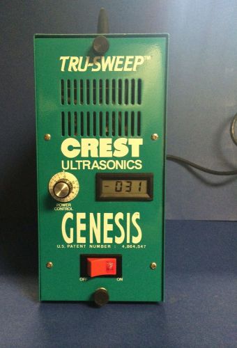 Crest Ultrasonics Genesis Model # 4G-500-6 ~ 120 Volts ~ with digital readout
