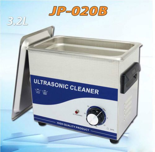 Hot Sale JP-020B Stainless Ultrasound Cleaner 3.2L 40,000 Hz 120W For Jewelry