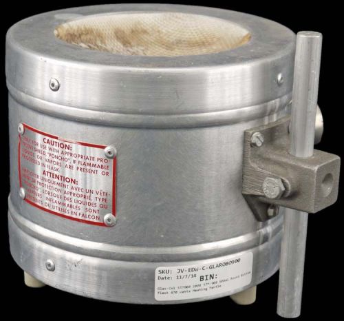 Glas-Col STM900 100B STM-900 500ml Round Bottom Flask 470 Watts Heating Mantle